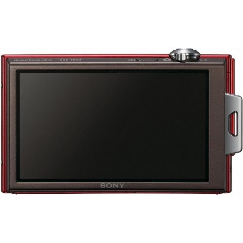 소니 Sony Cyber-shot DSC-T900 12.1 MP Digital Camera with 4x Optical Zoom and Super Steady Shot Image Stabilization (Red)