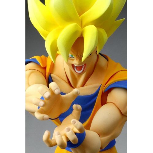 반다이 Bandai Tamashii Nations Super Saiyan Son Goku Dragonball Z S.H. Figuarts Action Figure (Discontinued by manufacturer)