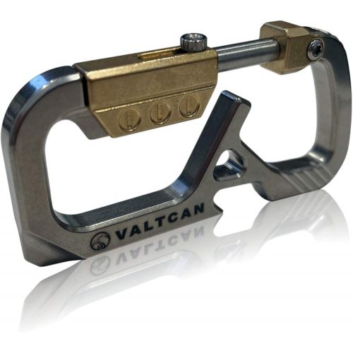  Valtcan Titanium Bolt Carabiner Key Chain Holder CyberCarabiner