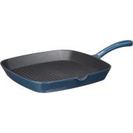 Cuisinart , 9.25 Square Grill Pan, Enameled Provencial Blue