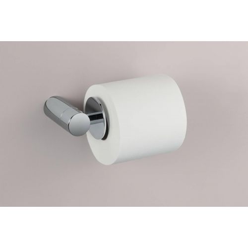  Moen YB0409CH Single Post Modern Toilet Paper Holder, Chrome