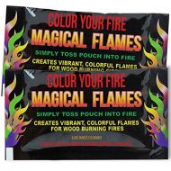 [무료배송] 갬성캠핑 박나래 매직 파이어 오로라 불꽃 Magical Flames Campfire (50-Pack)