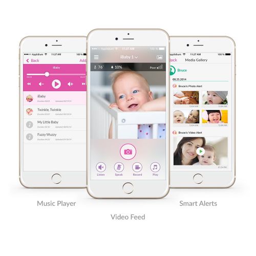 아이베이비 [무료배송]Visit the iBaby Store iBaby Smart WiFi Baby Monitor M7 Lite, 1080P Full HD Camera, Two Way Talk, Temperature Sensor, Night Vision, Wake Up and Bedtime Music, Remote Pan and Tilt with Smartphone App for