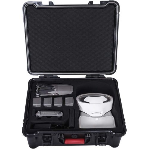  [아마존베스트]Smatree Professional Waterproof Carrying Case for DJI Mavic 2 Pro/Zoom, DJI Goggles and DJI Smart Controller (DJI Goggles/Drone and Accessories NOT Included)