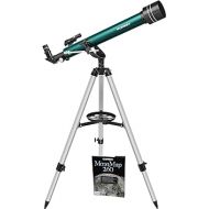 Orion Observer II 60mm Altazimuth Refractor Telescope for Kids & Young Adults - Ideal First Telescope Astronomy Gift Includes Eyepieces & MoonMap