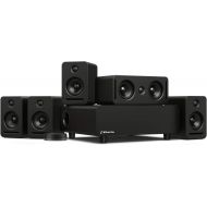 Platin Monaco 5.1 Wireless Home Theater System for Smart TVs - with WiSA SoundSend Transmitter Included - WiSA Certified - Tuned by THX.