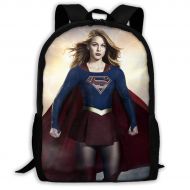 A-Norma CO Super_Girl School Backpack Lunch Bag Set School Bag Boys Girls Bookbag