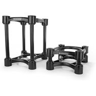 IsoAcoustics Iso-Stand Series Speaker Isolation Stands with Height & Tilt Adjustment: Iso-155 (6.1” x 7.5”) Pair