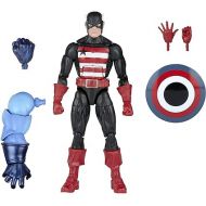 Marvel Legends Series U.S. Agent Classic Comics Action Figure 6-inch Collectible Toy, 1 Accessory, 2 Build-A-Figure Parts