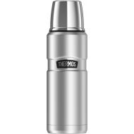 Thermos Stainless King 16 Ounce Compact Bottle, Stainless Steel