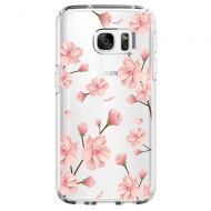 Flyeri Samsung Galaxy S6 Case,Floral Pattern Clear soft TPU Phone case for S6