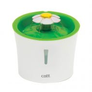 Catit Flower Fountain: 3L Cat Water Fountain with Triple-Action Filter