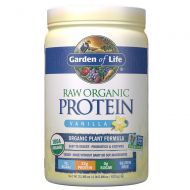 Garden of Life Raw Organic Protein Vanilla Powder, 20 Servings *Packaging May Vary* Certified...