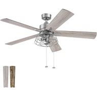 Prominence Home 51458-01 Marshall Ceiling Fan, 52, Pewter