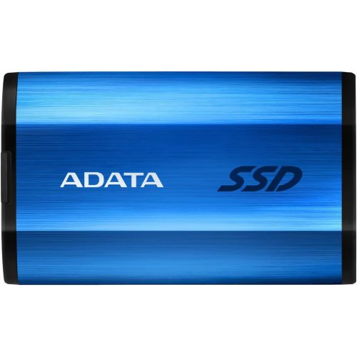  [아마존베스트]ADATA SE800 1TB IP68 Rugged - Up to 1000 MB/s - SuperSpeed USB 3.2 Gen 2 USB-C External Portable SSD Blue (ASE800-1TU32G2-CBL)