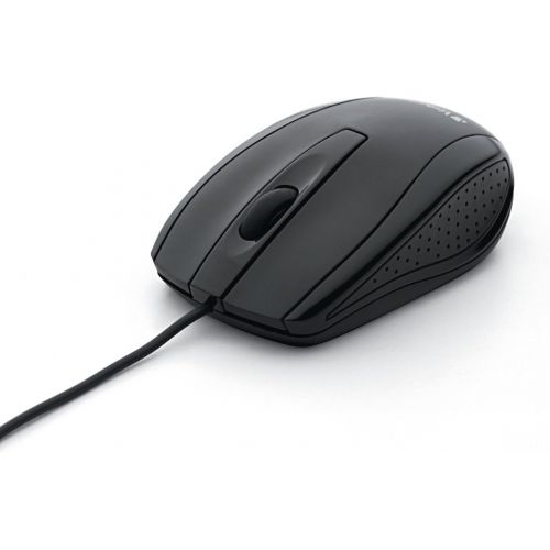  [아마존베스트]Verbatim Optical Mouse - Wired with USB Accessibility - Mac & PC Compatible - Black