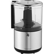 WMF KUCHENminis Cromargan Matt Space-Saving Multi Chopper with One-Handed Operation and Removable Container (0.3L) 65 W
