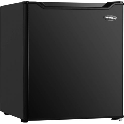  [아마존베스트]Danby Designer DAR016B1BM-6 1.6 Cu.Ft. Countertop Mini Fridge, Perfect All Refrigerator for Office, Desk, Dorm, Bar, E-Star Rated in Black
