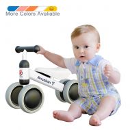 Ancaixin Baby Balance Bikes Bicycle Children Walker 10 Month -24 Months Toys for 1 Year Old No Pedal Infant 4 Wheels Toddler First Birthday Gift