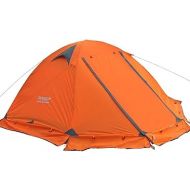 FLYTOP 1-2 Person Camping Tent Waterproof One Person Tent Portable Backpacking Tents for Camping Double Layer Dome Tent for Beach Motorcycle Mountaineering Travel Hiking Climbing f