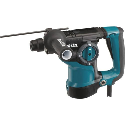  Makita HR2811FX 1-1/8 Rotary Hammer, accepts SDS-PLUS bits and 4-1/2 Angle Grinder