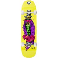 Welcome Skateboards Welcome Peregrine Nora Vasconcellos Pro Model On A Wicked Princess Skateboard Complete - Neon Yellow - 8.125
