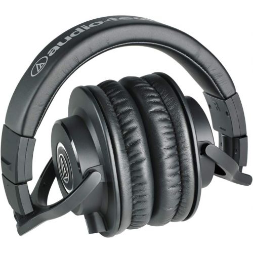 오디오테크니카 [아마존베스트]Audio-Technica ATH-M40X Professional Headphones Bundle with Knox Gear Aluminum Stand and Hard Shell Case Bundle (3 Items)