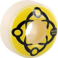Satori Movement Big Link White/Yellow/Black Skateboard Wheels - 54mm 101a (Set of 4)