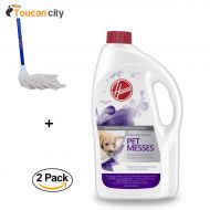 Toucan City String Mop and Hoover 64 Oz. Deep Clean Max Pet Pet Messes Carpet Cleaning Solution (2-Pack) AH30821
