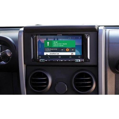  Alpine Electronics i207-WRA 7 Mech-Less Restyle Dash System Apple Car Play & Android Auto Jeep Wrangler (2007-2017)