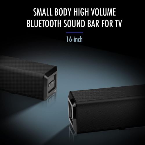  [아마존베스트]Soundbar Wohome TV Sound Bar 36-Inch with Built-in Subwoofer, 4 Equalizer Modes, Bluetooth 5.0, Remote Control, 4 Speakers, Deep Bass, Optical AUX RCA USB Inputs, Wall mountable, 2
