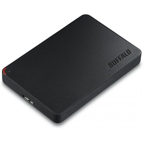  Visit the BUFFALO Store Buffalo MiniStation HDD 1TB 3.0 (3.1 Gen 1) 1000GB Black