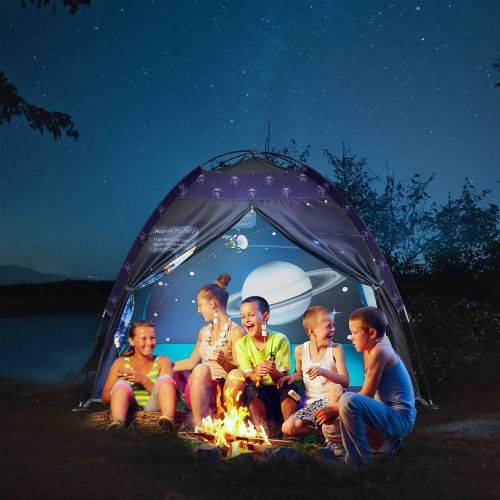  [아마존베스트]Alprang Space World Play Tent-Kids Galaxy Dome Tent Playhouse for Boys and Girls Imaginative Play-Astronaut Space for Kids Indoor and Outdoor Fun, Perfect Kid’s Gift- 47 x 47 x 43