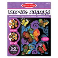 Melissa & Doug Pop-Up Posters-Butterflies and Flowers