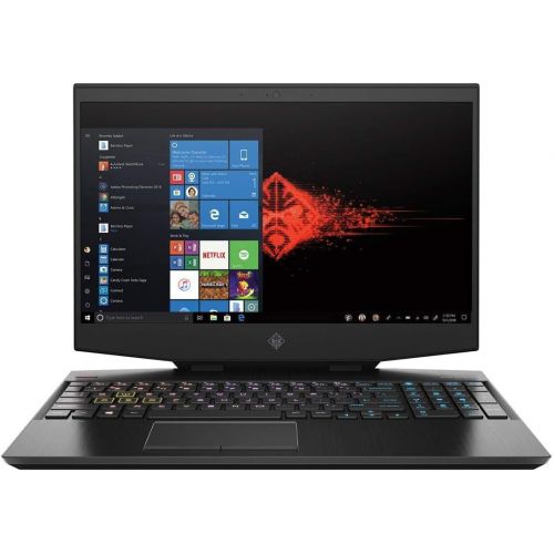 에이치피 HP Omen 15.6-in Gaming Laptop Computer i7 16GB 512GB RTX 2060 - Black - 15-dh1050nr