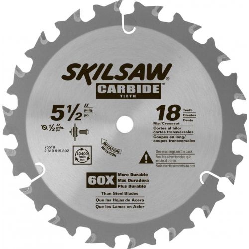  Skil 75518 5-1/2-in 18-Tooth Carbide Blade for HD5510