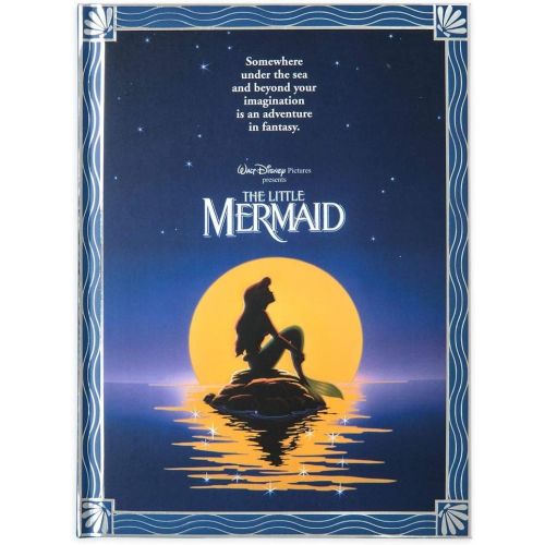 디즈니 Disney The Little Mermaid Movie Poster Journal