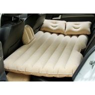 ZXD Bymaocar Inflatable car Mattress Outdoor Camping Inflatable Bed PVC Flocking Multifunctional Car Inflatable Bed car Accessories (Color Name : BM 04)