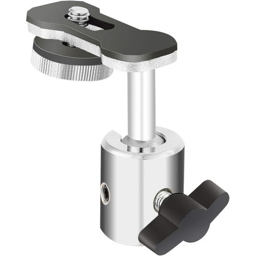 니워 [아마존베스트]Neewer Video Camera Digital Recorder Adapter with Mini Ball Head-360 Degree Pan and 180 Degree Tilt Movement for Connecting 1/4-inch Thread Camera, Camcorder, Recorder with 5/8-inc