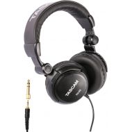 [아마존베스트]Focus Camera Tascam TH-03 Studio Headphones  Closed Back, Padded, Adjustable Pro Audio Headset with Gold Tip 1/8 inch to 1/4 inch Adaptor