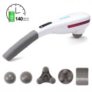 RENPHO Back Massager - Cordless Handheld Massager with High Capacity Batteries - Rechargeable Electric...