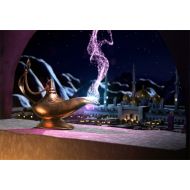 AOFOTO 8x6ft Aladdins Genie Lamp On Window Backdrop Magic Lantern Smoke Photography Background Fantasy Wish Mysterious Luck Mythology Arabian Nights Fairy Tale Photo Studio Props C