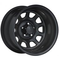 Black Rock D Widow 17x9 Black Wheel / Rim 5x4.5 with a -12mm Offset and a 83.82 Hub Bore. Partnumber 942791245