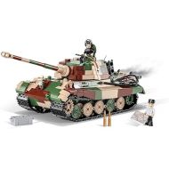 Cobi Toys 1000 Pieces Multicolor Plastic WWII Tiger Ausf.B Konigstiger Panzerkampfwagen Vi Building Block Collection for Kids