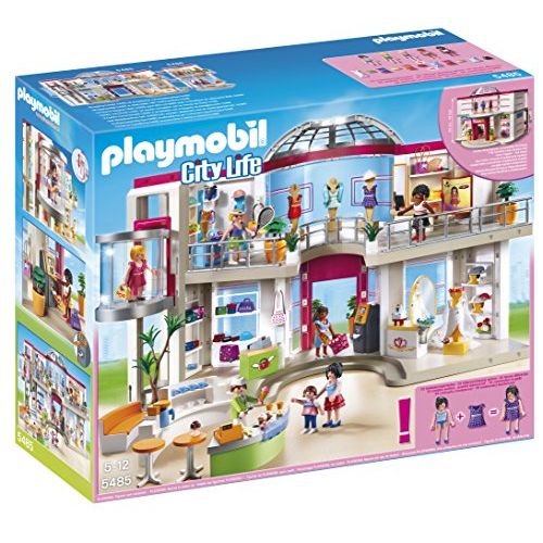 플레이모빌 Playmobil Furnished Shopping Mall Playset
