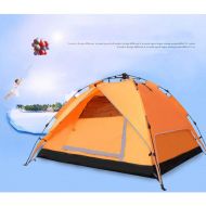 AUSWIEI Camping Tent for Outdoor Camping with Double-Layer Waterproof Fiberglass Poles.