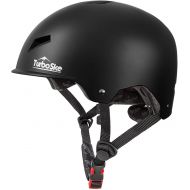 TurboSke Skateboard Helmet, CPSC-Compliant Bike Helmet BMX Helmet Multi-Sport Helmet for Youth Men and Women
