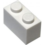 LEGO Parts and Pieces: White 1x2 Brick x200