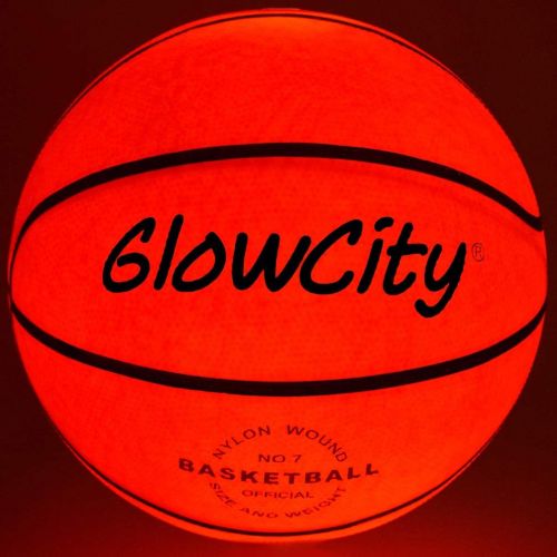  GlowCity Light Up LED Rim Kit with LED Basketball Included