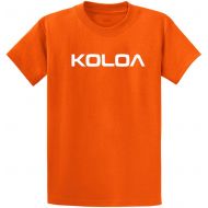 Joe's USA Koloa Surf Co. Koloa-Text Logo Heavy Cotton T-Shirts in Regular, Big and Tall Sizes